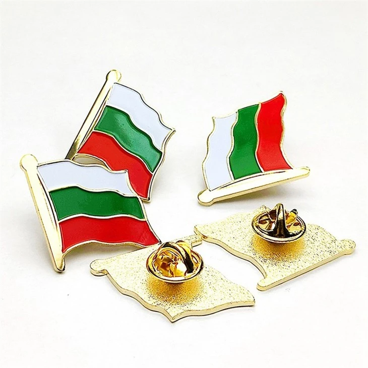Flag Badge Pins