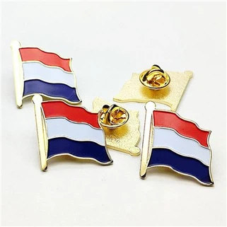 Flag Badge Pins