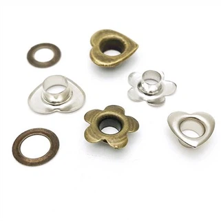 Round Mesh Metal Eyelets Net Eyelet Shoe Eyelet Breathable Mesh Metal Eyelet for Clothes