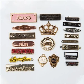 Fashion Design Eco-Friendly Garment Clothing Metal Label