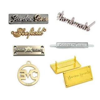 New Popularity Hot Sale Products Personalised Custom Label Metal Tag Brand Logo