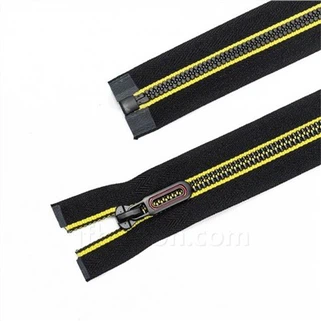 Plastic Open Ended Zips