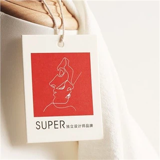 Hot Selling High Quality Price Swing String Clothing Plastic Tags Hang Tag Seal in Garment