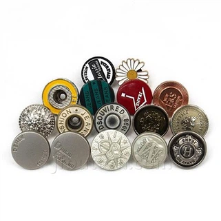 Button Pins For Denim