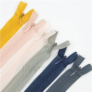 Invisible Zipper With Lining