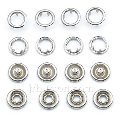 Metal Copper Prong Snap Button Fasteners