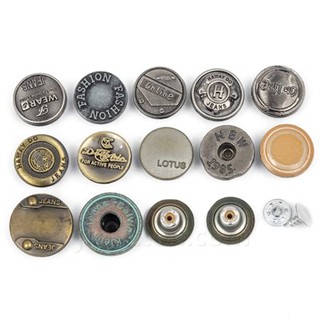 Removable Jeans Button
