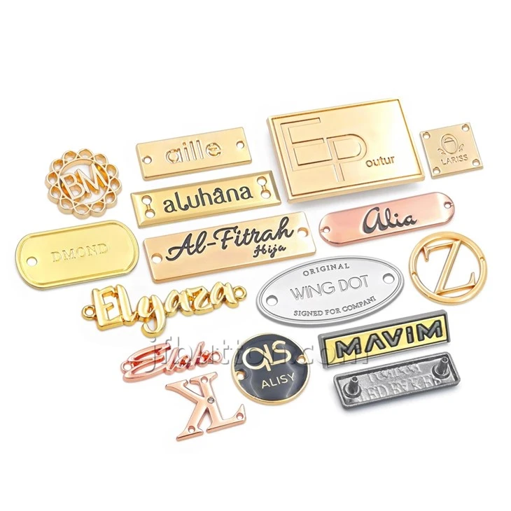 Metal Name Tags For Bags