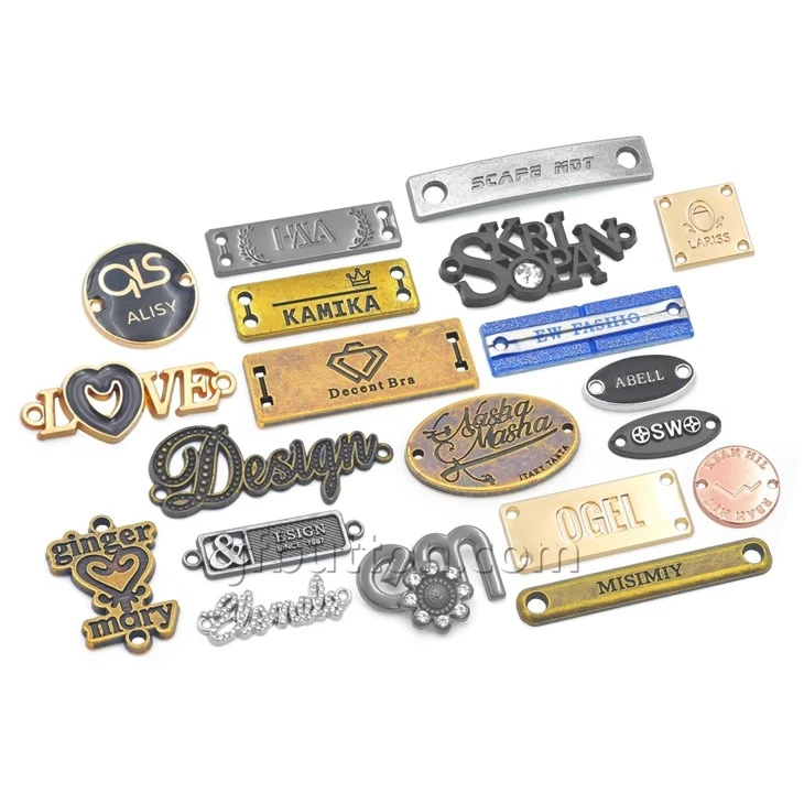 Metal Name Tags For Bags
