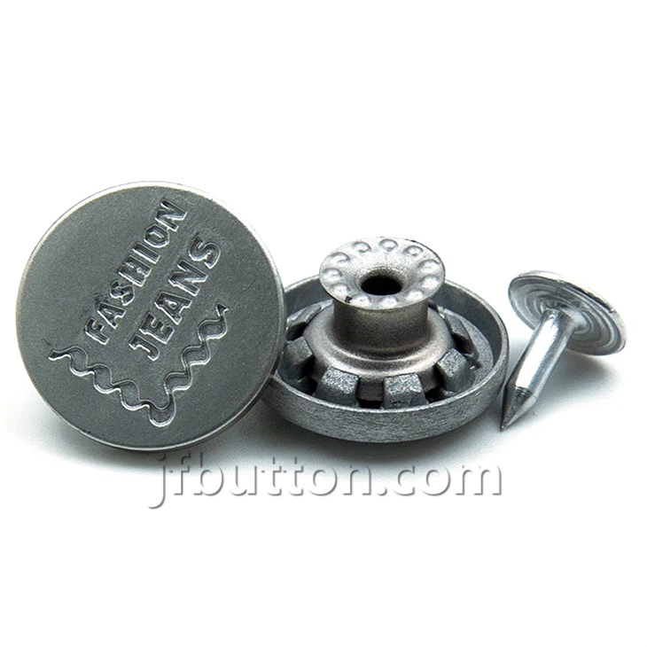 Pants Buttons Metal