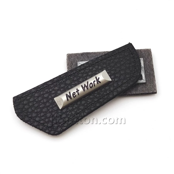 Personalized Leather Knitting Labels