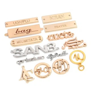 Metal Purse Labels
