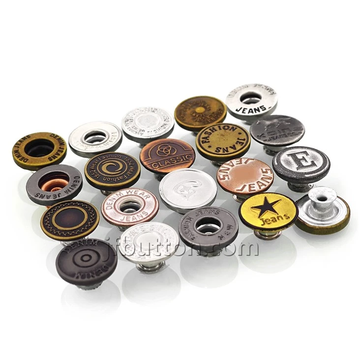 Brass Jeans Buttons factory
