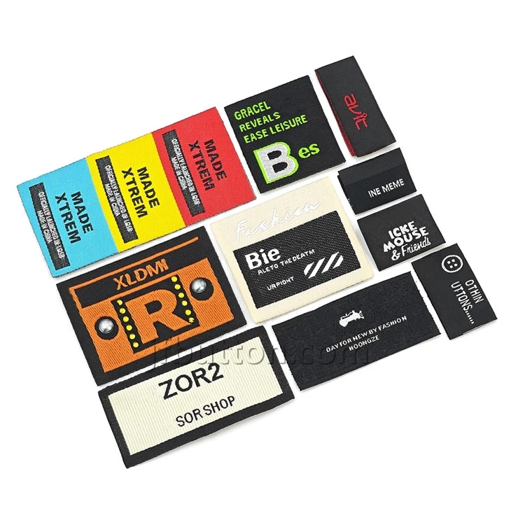 Heat Transfer Garment Woven Labels factory