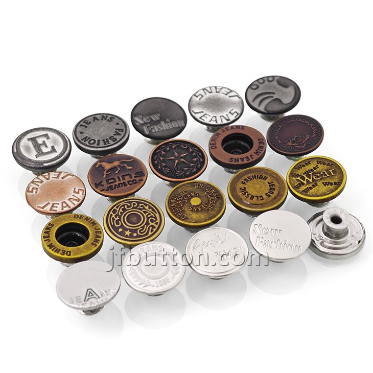 Metal Button For Jeans factory