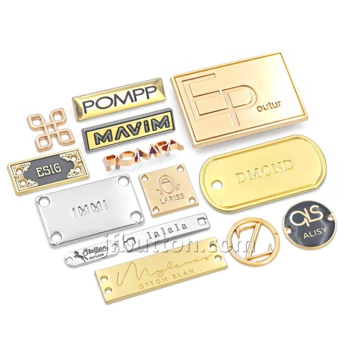 Metal Name Plates For Handbags