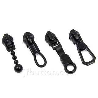Black Metal Slider Of Zipper