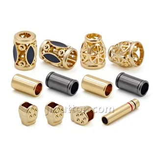 Gold Cord End Caps