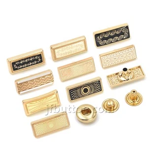 Gold Metal Tag For Thobe