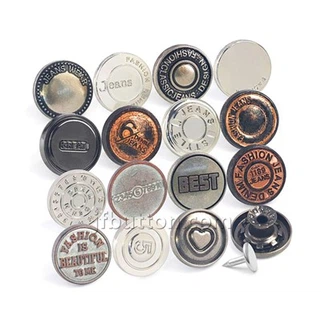 Heavy Duty Jean Buttons