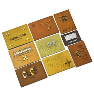 Leather Labels for Crochet Items
