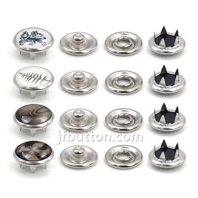 Metal Ring Snap Fasteners