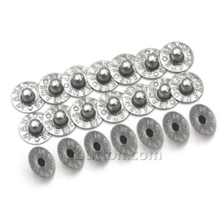Metal Rivets On Jeans