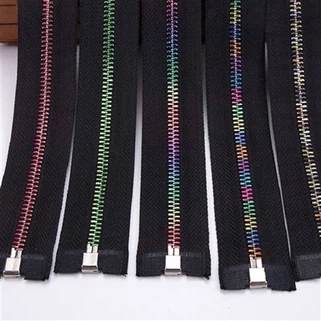 Rainbow Metal Zipper