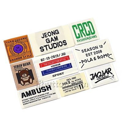 Woven Cotton Labels With Brand Name