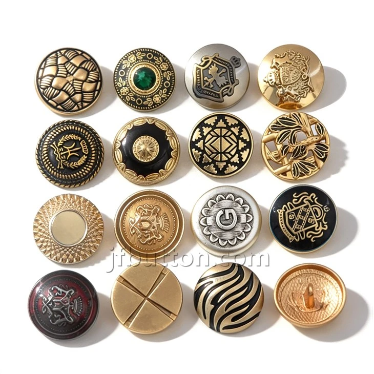 Antique Gold Crest Buttons factory
