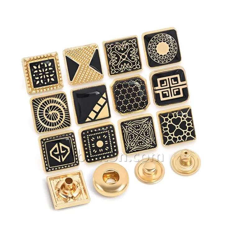 Brass Snap Buttons For Arabic Thobes suppliers