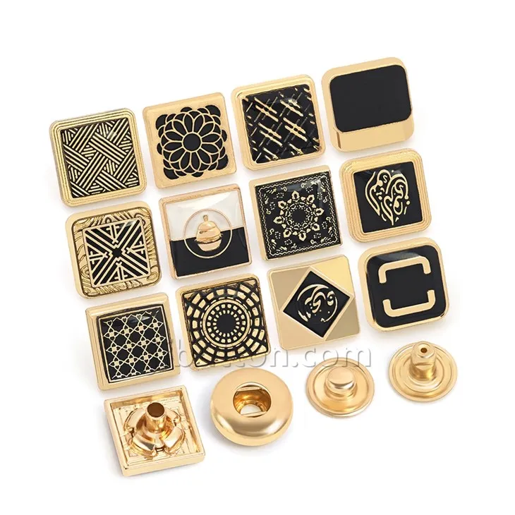 Brass Snap Buttons For Arabic Thobes factory