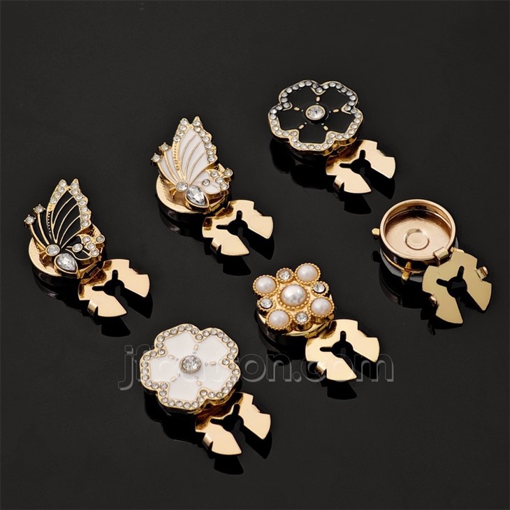 Butterfly Button Cover For Shirt factory