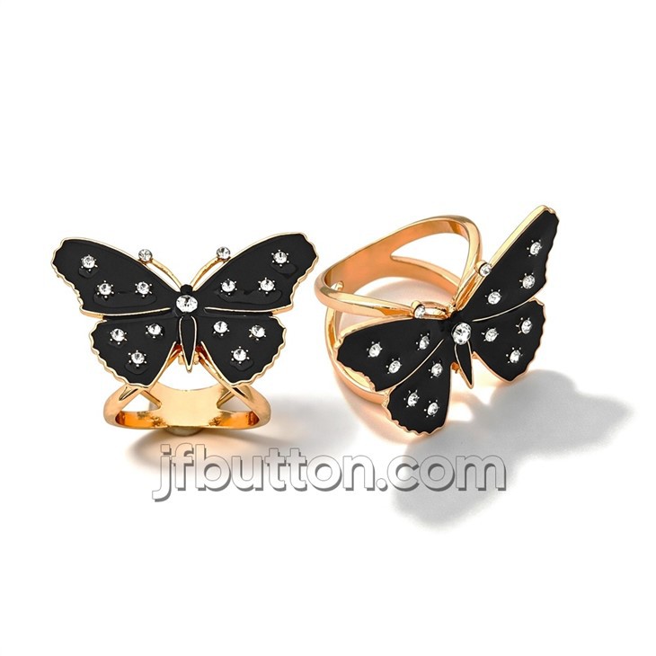 Butterfly Double Scarf Ring factory