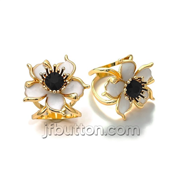 Colorful Rhinestone Decorative Scarf Ring high quality