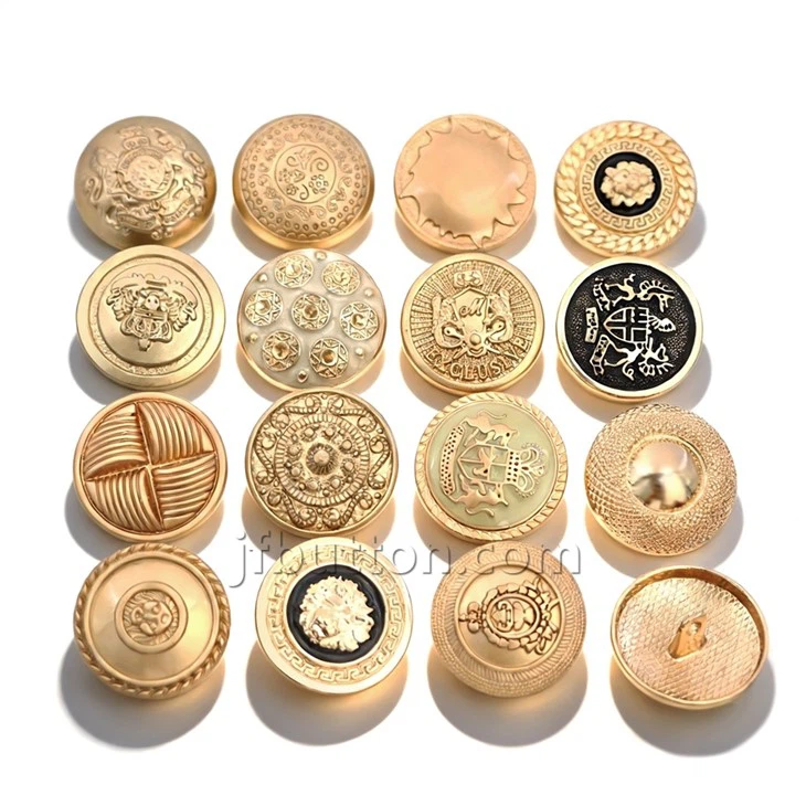 Crest Metal Shank Buttons best