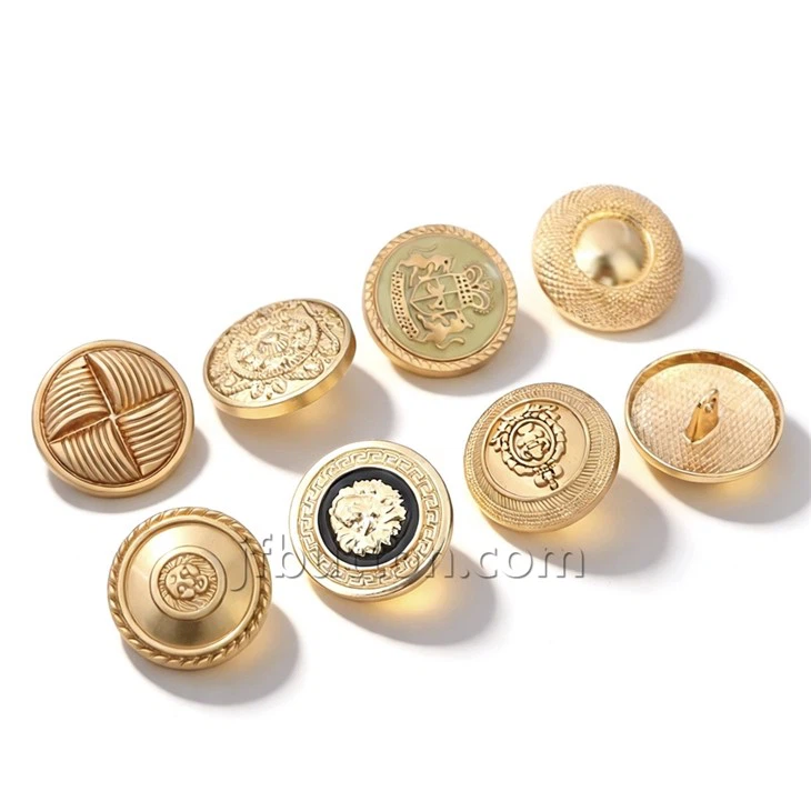 Crest Metal Shank Buttons factory