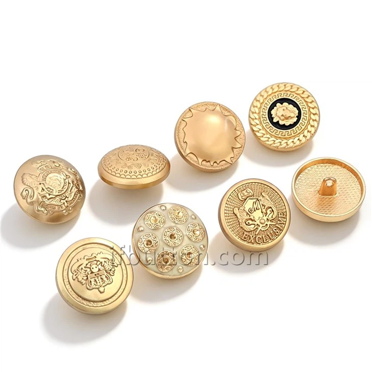 Crest Metal Shank Buttons suppliers