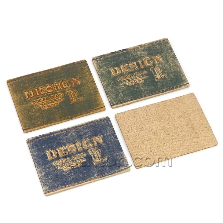 Custom Beanie Genuine Leather Patches suppliers