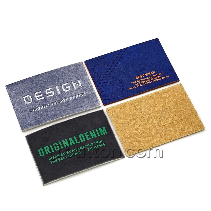 Debossed Leather Labels For Jacket suppliers
