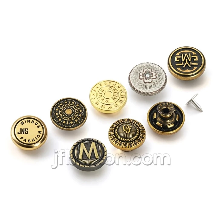 Double Pin Jeans Buttons factory