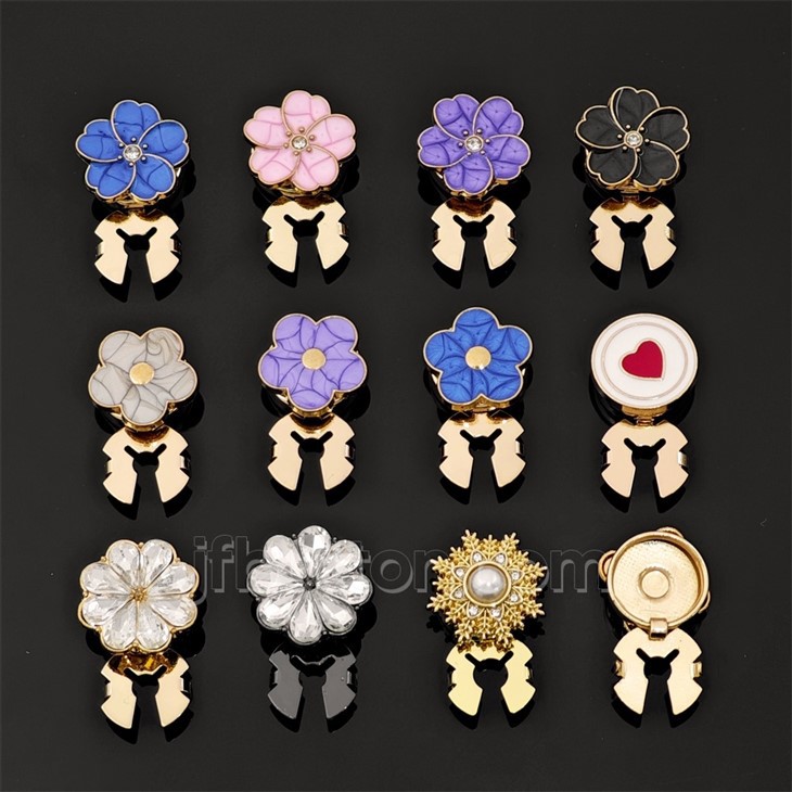 Flower Button Clip For Blouses suppliers