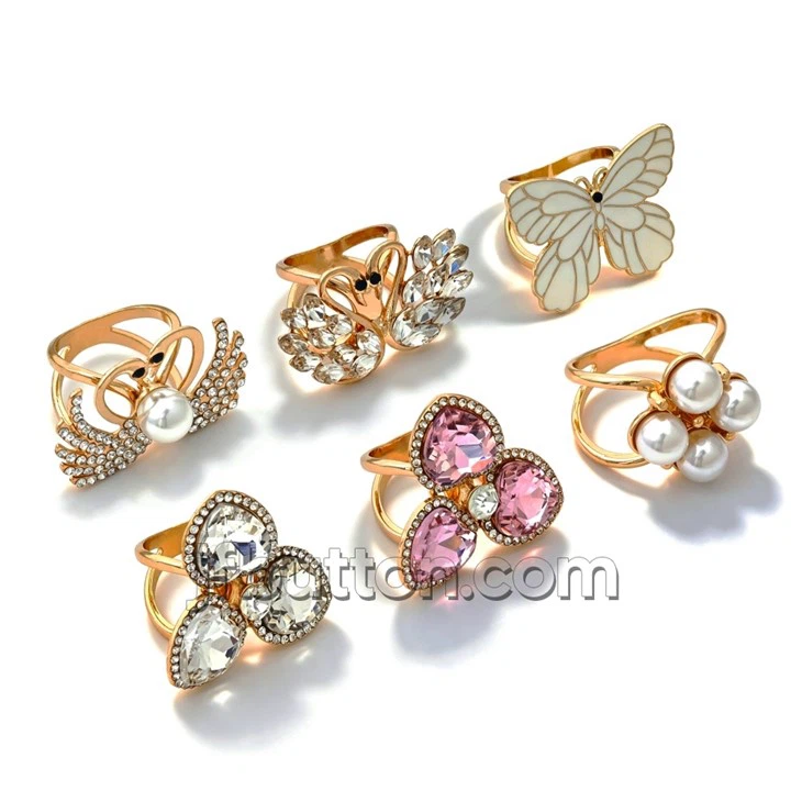 Gold Plated Scarf Ring Accessories suppliers