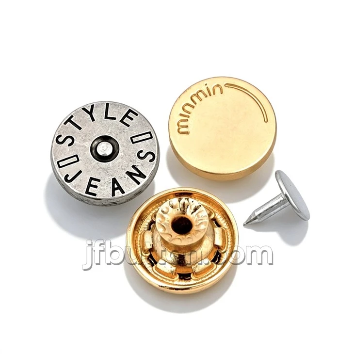 Jeans Buttons and Rivets high quality