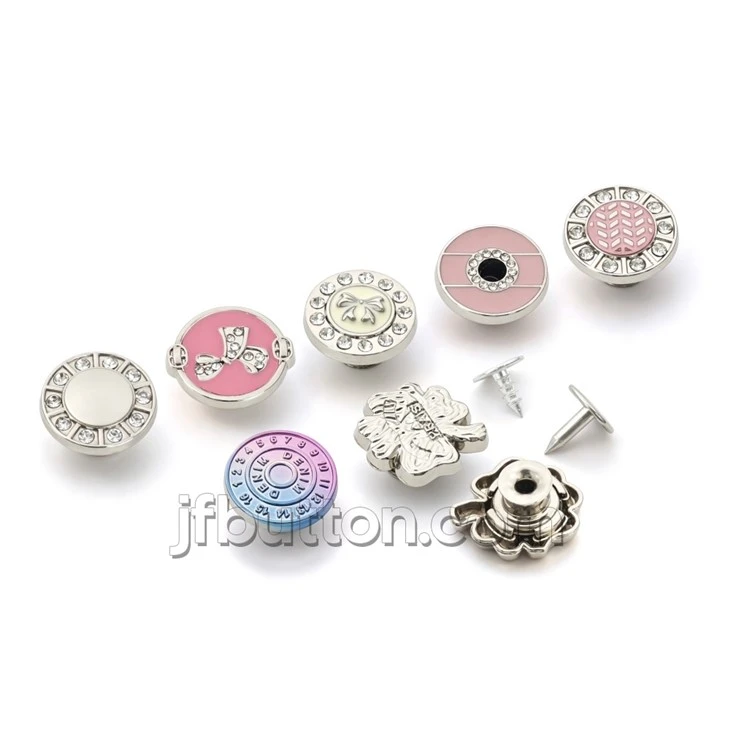 Metal Press Buttons For Denim factory