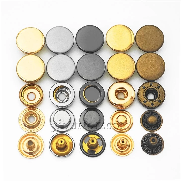Metal Snaps Button For Apparel factory