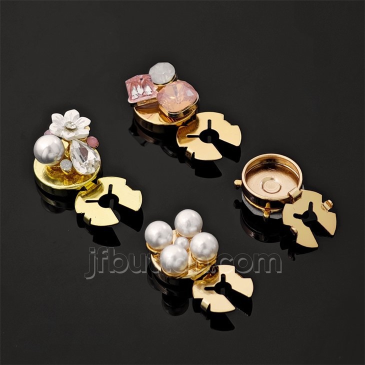Rhinestone Button Covers For Shirt best