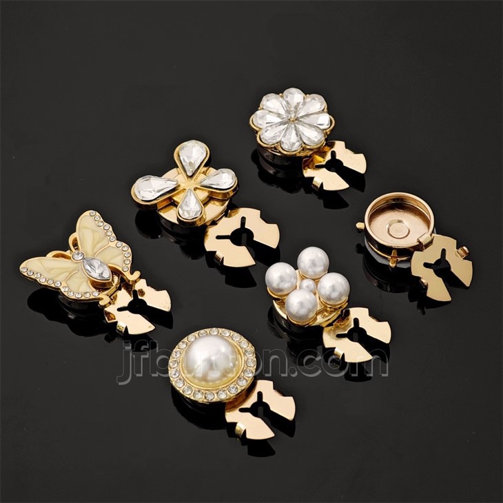 Rhinestone Button Covers For Shirt factory