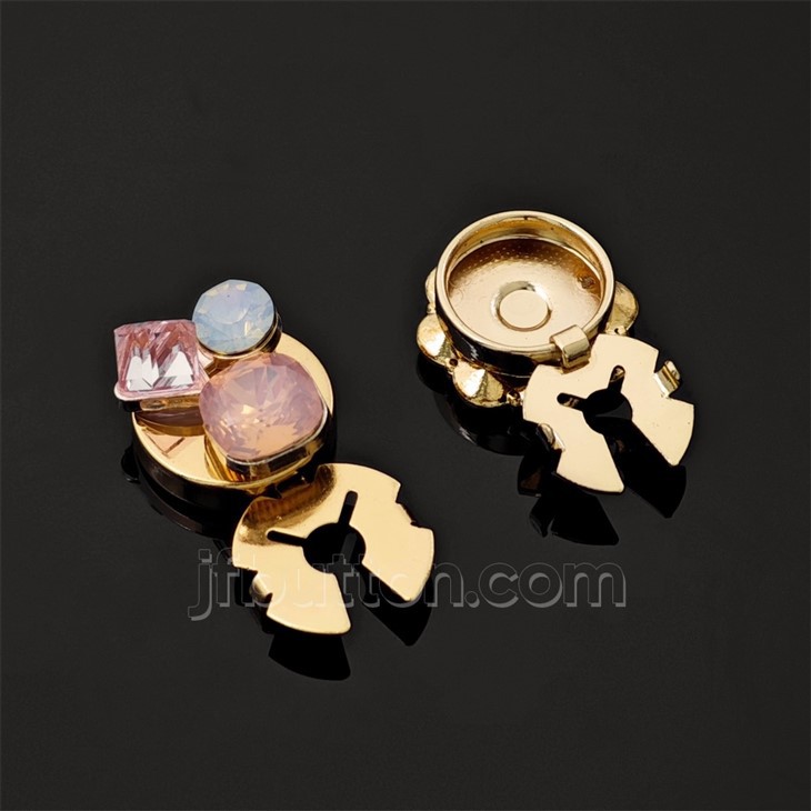 Rhinestone Flower Button Covers For Women best