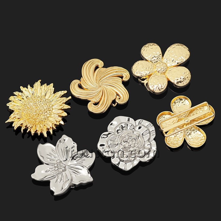 Sliver Flower Belt Metal Buckles best